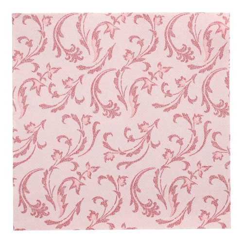 5 x 50 Servietten "ROYAL Collection" 1/4-Falz 40 cm x 40 cm bordeaux "Damascato"