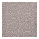 8 x 20 Servietten "ROYAL Collection" 1/4-Falz 40 cm x 40 cm grau "Casali"