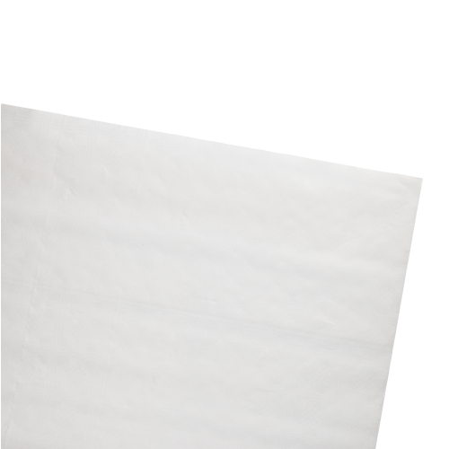 [85481] 2 x 250 Blatt Papiertischtuch mit Damastprägung eckig 70 cm x 60 cm weiss