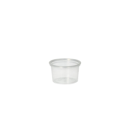 20 x 50 Portionsbecher, PP rund 30 ml Ø 4,6 cm · 2,8 cm transparent