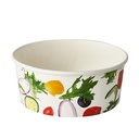 8 x 45 Salatschalen, Pappe "To Go" 750 ml Ø 15 cm · 6 cm "Salad"