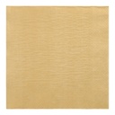 15 x 20 Servietten, 3-lagig 1/4-Falz 40 cm x 40 cm gold