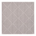 5 x 50 Servietten "ROYAL Collection" 1/4-Falz 40 cm x 40 cm braun "Elegance"