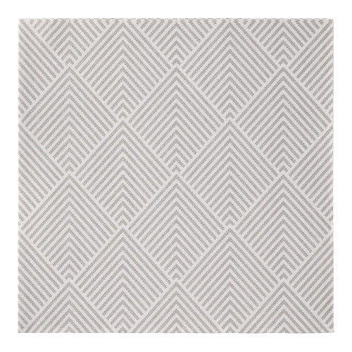 5 x 50 Servietten "ROYAL Collection" 1/4-Falz 40 cm x 40 cm grau "Elegance"