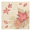 5 x 50 Servietten "ROYAL Collection" 1/4-Falz 40 cm x 40 cm "Autumn Colours"