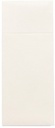 480 Bestecktaschen, Airlaid 40 cm x 33 cm weiss mit Besteckfalz
