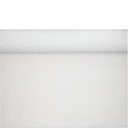 Papiertischtuch mit Damastprägung 50 m x 0,8 m weiss