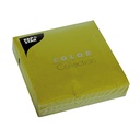 14 x 50 Servietten, 3-lagig 1/4-Falz 33 cm x 33 cm olivgrün