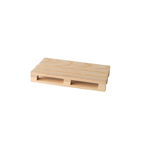 [87197] 10 x 3 Trays für Fingerfood, Holz 2 cm x 8 cm x 13 cm