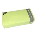 4 x 250 Servietten, 3-lagig 1/4-Falz 40 cm x 40 cm limonengrün