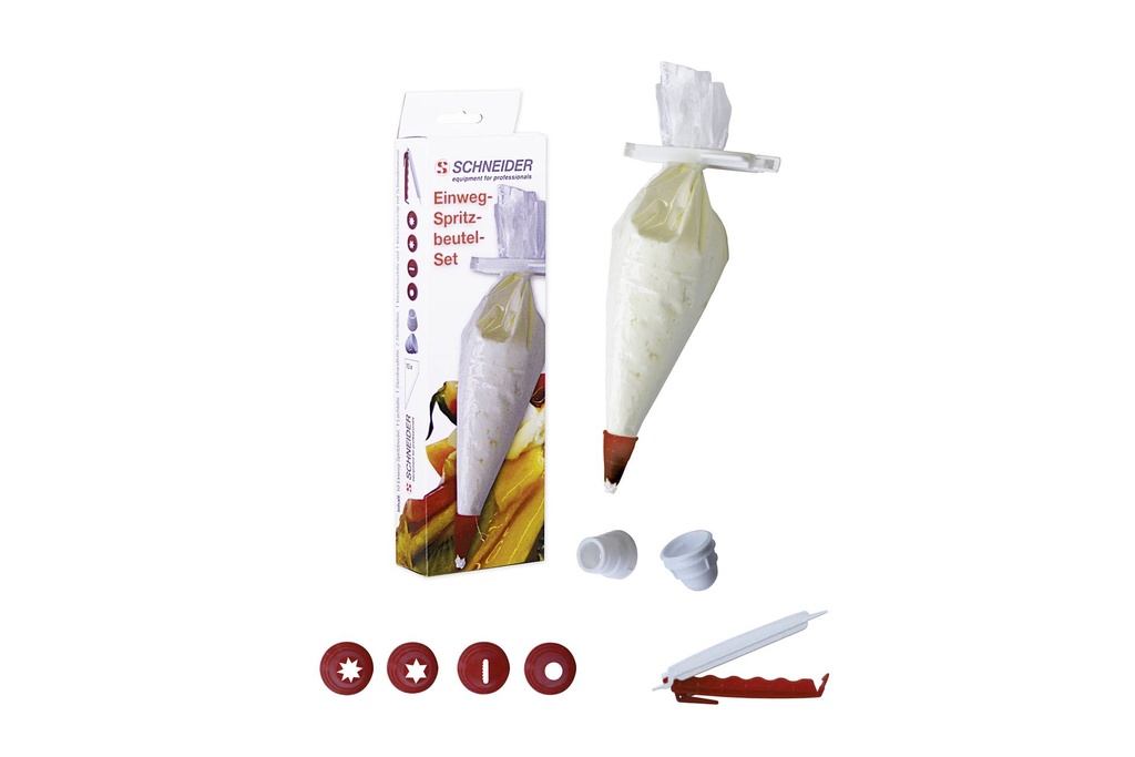 [350199] Einweg-Spritzbeutel-Set aus Polyethylen, 340 mm, 10 Stück