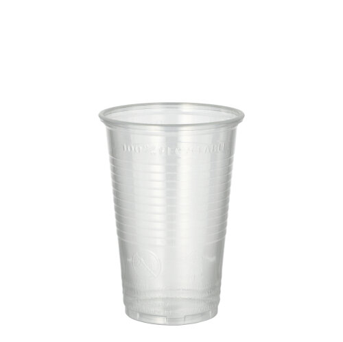 [87353] 24 x 25 Trinkbecher, PP 0,2 l Ø 7,03 cm · 9,9 cm transparent