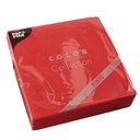 18 x 30 Servietten, 2-lagig "PUNTO" 1/4-Falz 38 cm x 38 cm rot mikrogeprägt