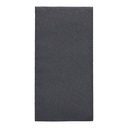 5 x 50 Servietten "ROYAL Collection" 1/8-Falz 40 cm x 40 cm schwarz