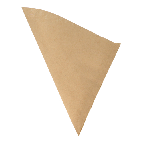 [87643] 1000 Spitztüten, Pergament-Ersatz 32,5 cm x 23 cm x 23 cm braun Füllinhalt 250 g, fettdicht