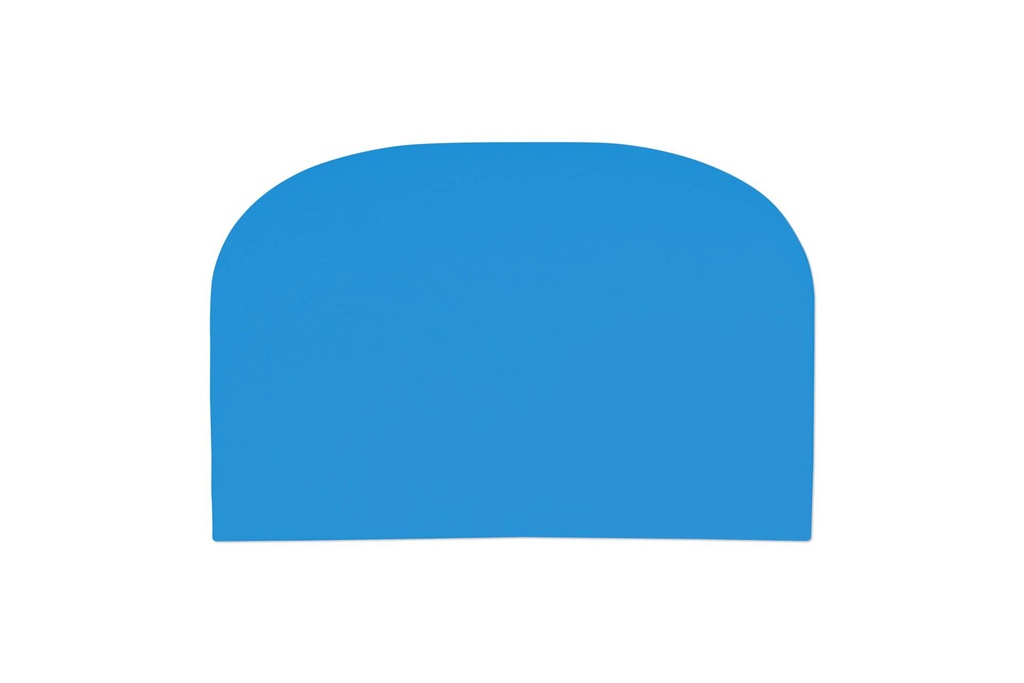 [227757] Teigschaber aus LDPE, 148 x 99 mm, blau
