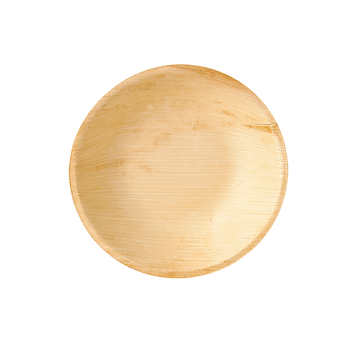 10 x 6 Schalen, Palmblatt "pure" rund 300 ml Ø 17,5 cm · 3,5 cm