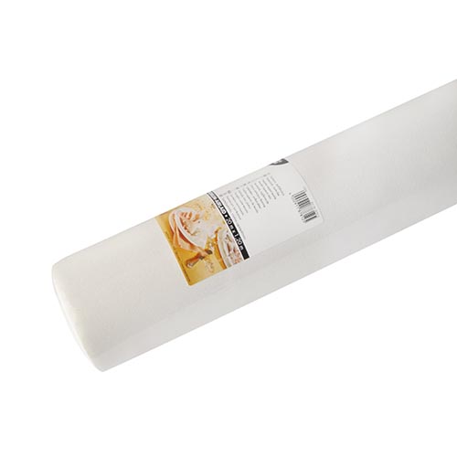[87812] 2 x Tischdecke, stoffähnlich, Airlaid 20 m x 1,2 m weiss extra dick