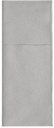 4 x 100 Bestecktaschen, Airlaid 40 cm x 48 cm grau "Premium" mit Besteckfalz