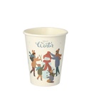 20 x 50 Trinkbecher, Pappe 0,2 l Ø 8 cm · 9,2 cm "Hello Winter"