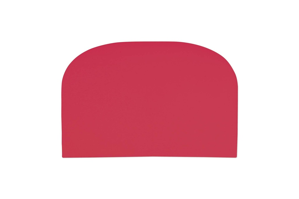 Teigschaber aus LDPE, 148 x 99 mm, rot