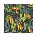 10 x 20 Servietten, 3-lagig 1/4-Falz 33 cm x 33 cm "Leopard"