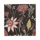 10 x 20 Servietten, 3-lagig 1/4-Falz 33 cm x 33 cm "Flowers"