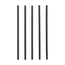 12 x 100 Shake-Halme, Papier Ø 8 mm · 25 cm schwarz