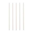 12 x 100 Shake-Halme, Papier "pure" Ø 8 mm · 25 cm weiss