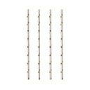 20 x 25 Trinkhalme, Papier Ø 6 mm · 20 cm "Stars"