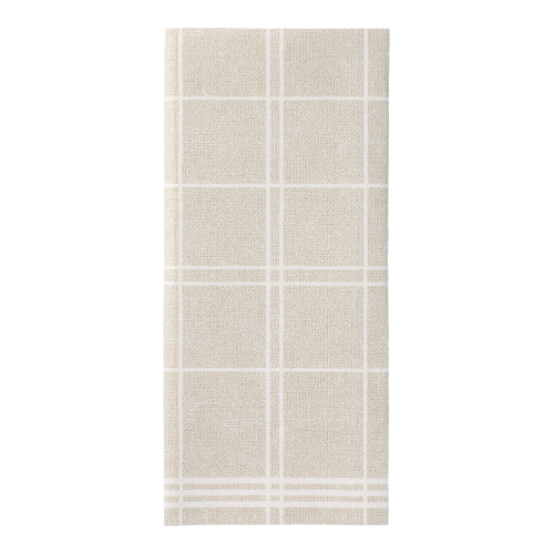 [88131] 5 x 50 Servietten "ROYAL Collection" 1/6-Falz 48 cm x 33 cm sand "Kitchen Craft"