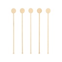 10 x 100 Getränke-Quirle, Bambus "pure" 18 cm "Coin"