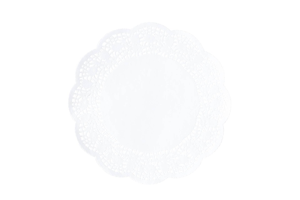 [116040] Tortenspitzen aus Papier, Ø 380 mm, weiß, 100 Stück