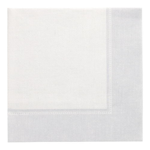 5 x 50 Servietten "ROYAL Collection" 1/4-Falz 40 cm x 40 cm weiss "Linum"
