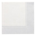 5 x 50 Servietten "ROYAL Collection" 1/4-Falz 40 cm x 40 cm weiss "Linum"