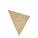 1000 Spitztüten, Kraftpapier 44 cm x 31 cm x 31 cm braun "Fruits & Vegs" Füllinhalt 750 g