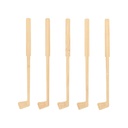 10 x 100 Getränke-Quirle, Bambus "pure" 15 cm "Golf"