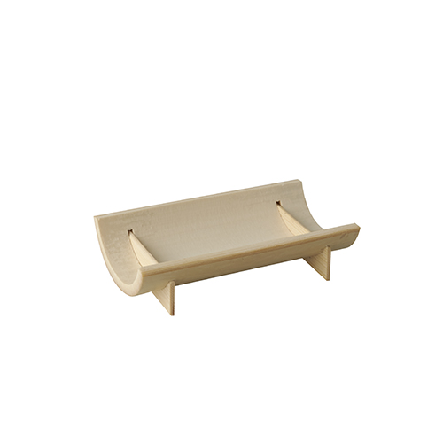 [88467] 20 x 5 Fingerfood - Schalen, Bambus "pure" eckig 10 cm x 5,7 cm x 2,3 cm