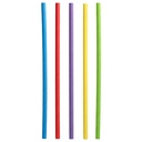 6 x 500 Shake-Halme Papier Ø 8 mm · 25 cm farbig sortiert