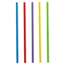 12 x 100 Shake-Halme, Papier Ø 8 mm · 25 cm farbig sortiert