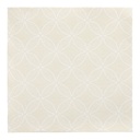 5 x 50 Servietten "ROYAL Collection" 1/4-Falz 40 cm x 40 cm champagner "Circle Flowers"