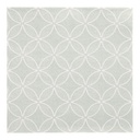 5 x 50 Servietten "ROYAL Collection" 1/4-Falz 40 cm x 40 cm jadegrün "Circle Flowers"