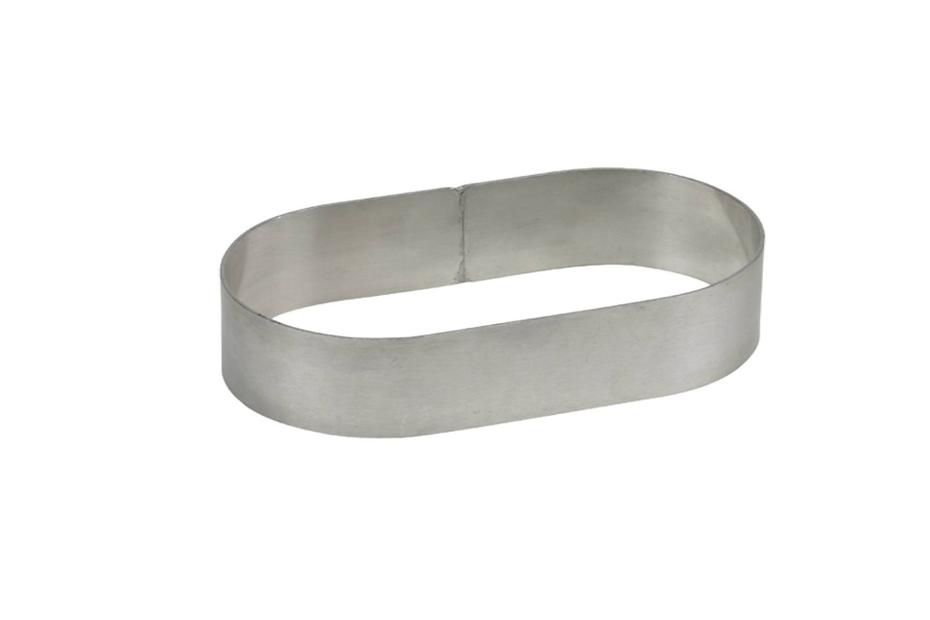[155050] Tortenring aus Aluminium, 235 x 105 x 40 mm