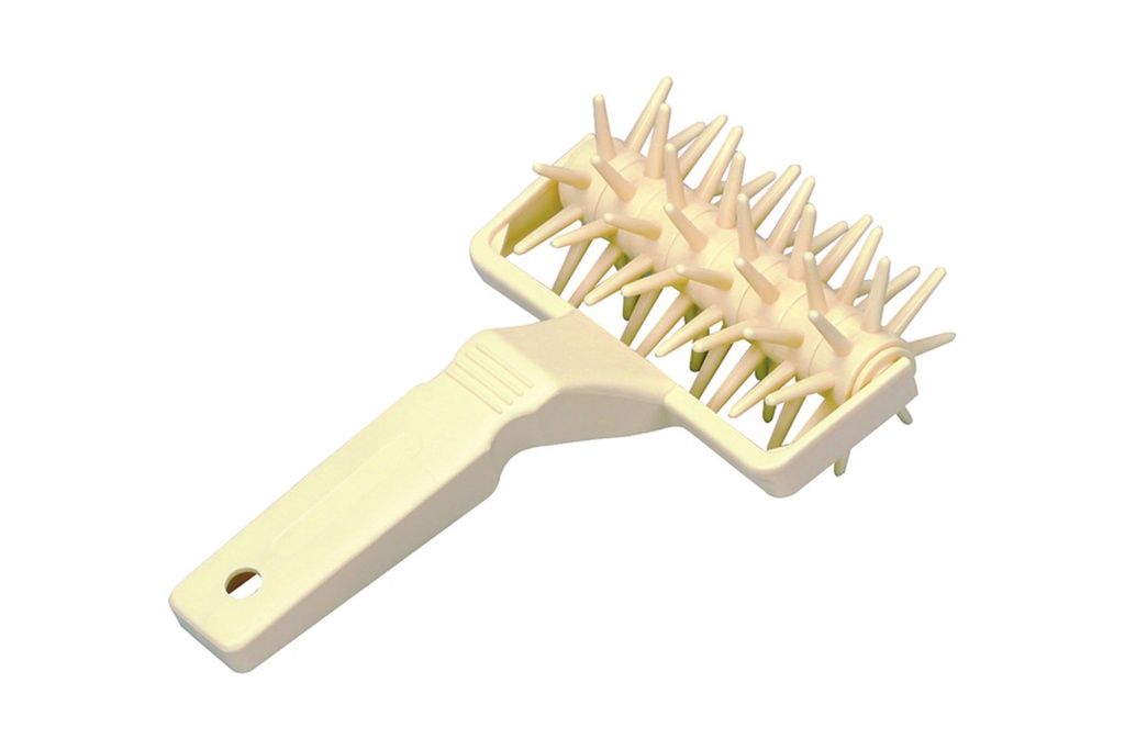 Stipprolle aus Kunststoff (POM), 65 mm, elfenbein