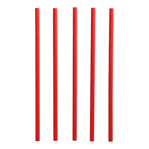 [88933] 50 x 135 Shake-Halme, Papier Ø 8 mm · 25 cm rot