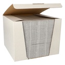 100 Servietten "ROYAL Collection" 1/4-Falz 40 cm x 40 cm grau "Kitchen Craft"