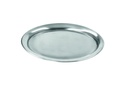 Serviertablett oval, Edelstahl, 220 x 285 mm
