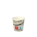 20 x 50 Trinkbecher, Pappe "To Go" 5 cl Ø 5 cm · 5 cm "Newsprint"