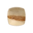 4 x 25 Schalen Palmblatt "pure" 200 ml 4 cm x 14 cm x 14 cm natur "QUADRATO"