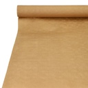 10 x Papiertischtuch mit Damastprägung 25 m x 1 m natur